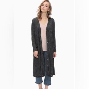 Women’s — Splendid — Ashbourne Knit Cardigan — Size, M — Color, Charcoal — NWT